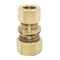 Thrifco Plumbing No. 62R 1/2 Inch x 3/8 Inch Lead-Free Brass Compression Union 6962017 - alternate 1